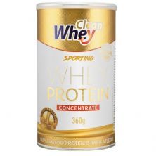 Sporting Whey Protein Concentrate - 360g Banana e Canela - Clean Whey*** Data Venc. 13/03/2020