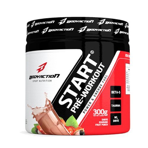 Start Pr� Workout - 300g Guaran� fruit Punch - BodyAction*** Data Venc. 31/10/19
