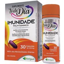 STD Polivitam�nico Imunidade 250mg - 30 C�psulas - Katigu�