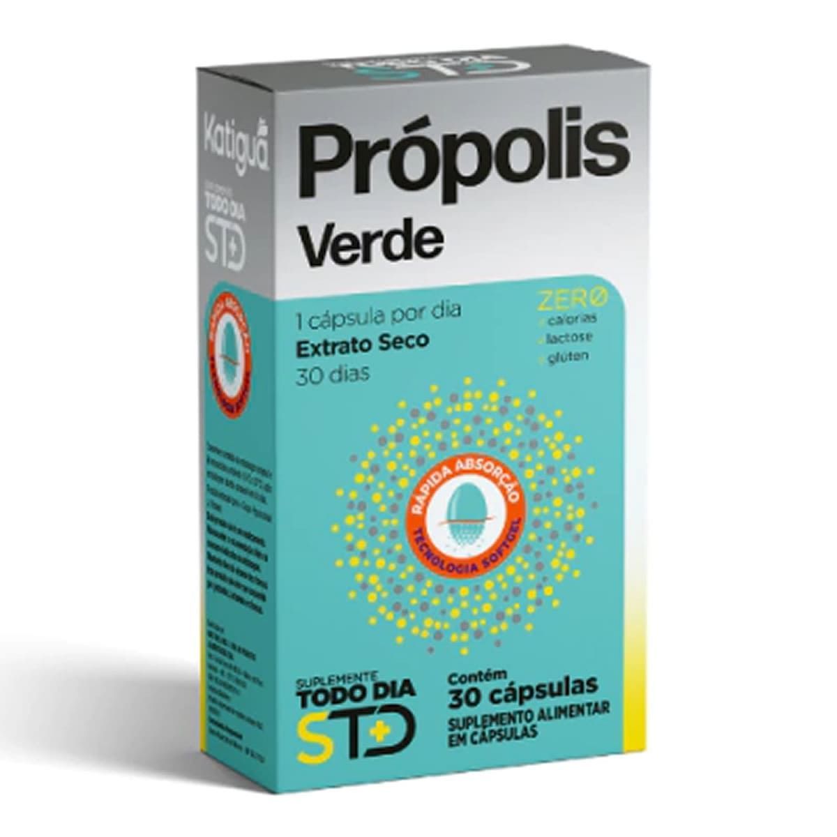 STD Pr�polis Verde - 30 C�psulas - Katigu�