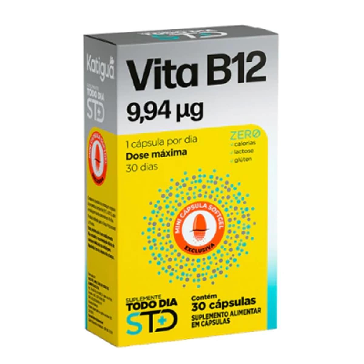 Vita B12 - 30 C�psulas - Katigu�