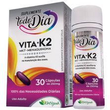 STD Vitamina K2 Menaquinona MK7 - 30 C�psulas - Katigu�