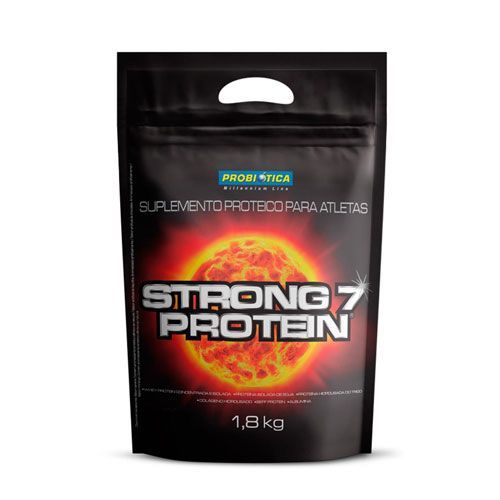 Strong7 Protein - 1800g Baunilha - Probi�tica