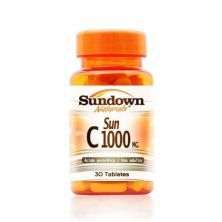 Sun C-1000 Mg Acido Ascorbico - 30 Tabletes - Sundown