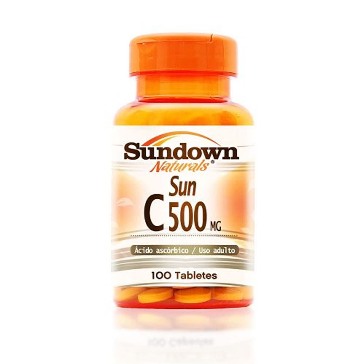 Sun C 500mg Acido Ascorbico - 100 Tabletes - Sundown