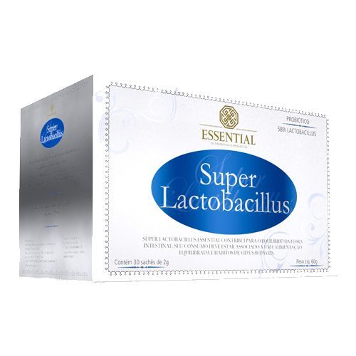 Super Lactobacillus - 30 sach�s 2g - Essential Nutrition