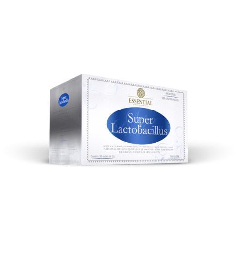 Super Lactobacillus - Caixa com 30 sach�s de 2g - Essential Nutrition