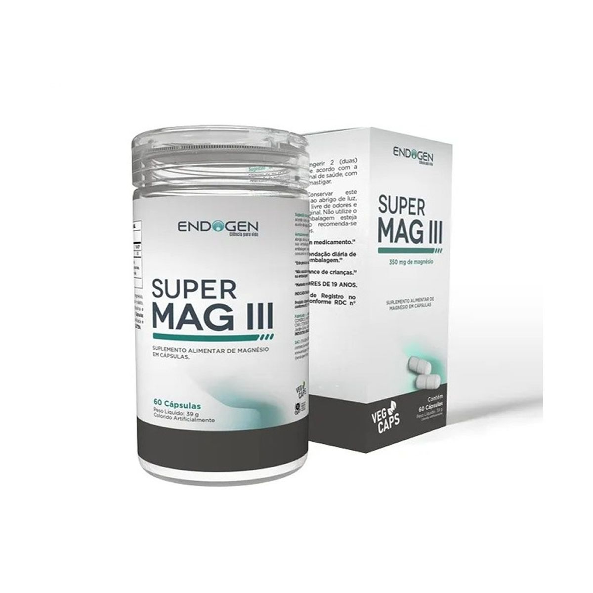 Super Mag III - 60 C�psulas - Endogen