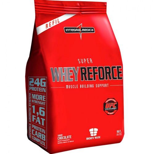 Super Whey Reforce - 1800g Refil Chocolate - IntegralM�dica