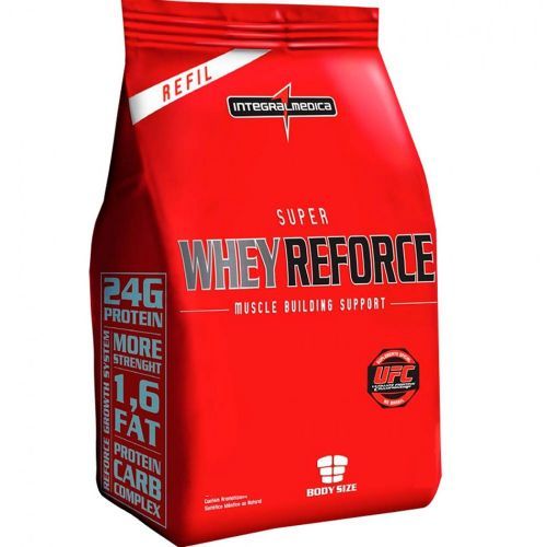 Super Whey Reforce - 1800g Refil Morango - IntegralM�dica