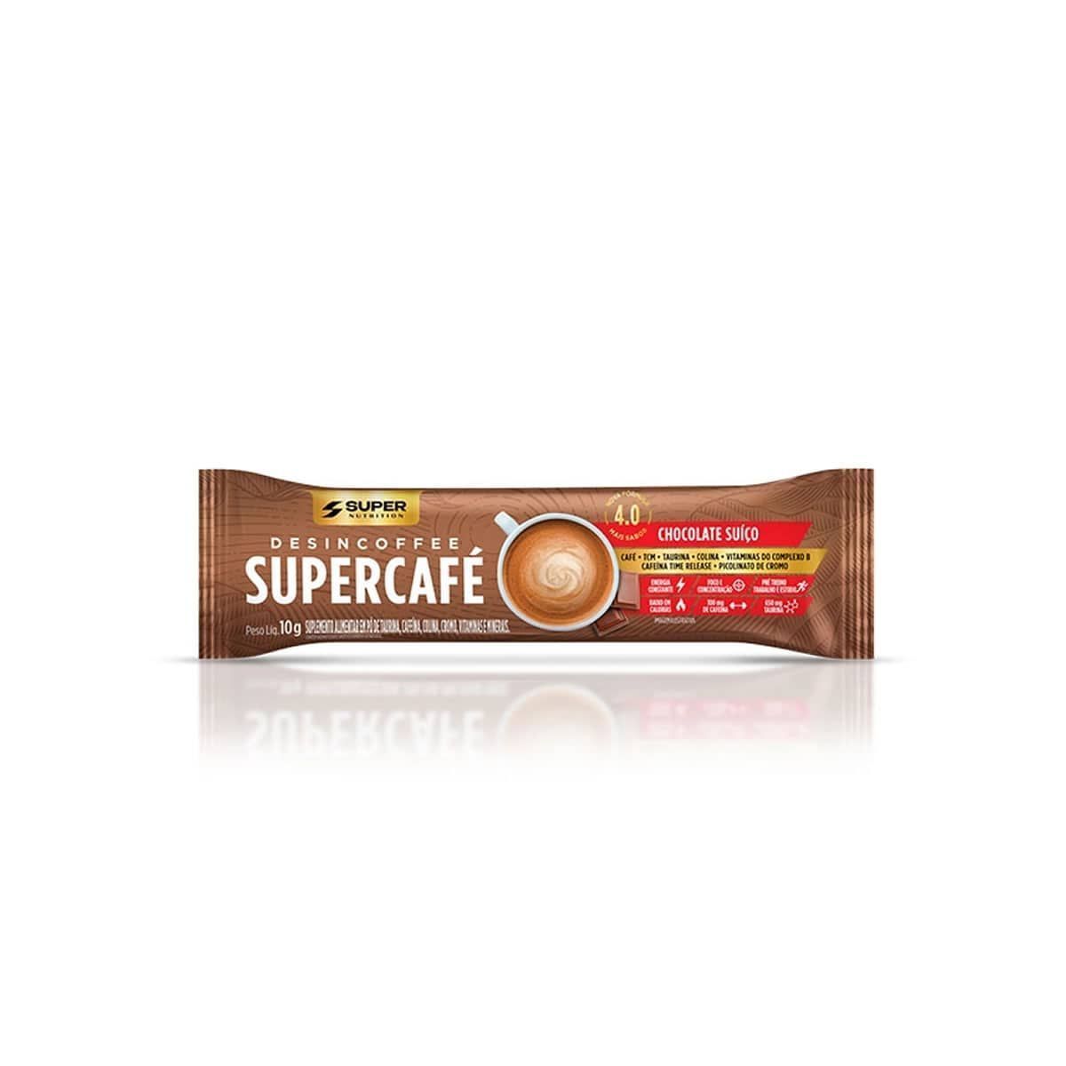 Supercaf� - 1 Sach� 10g Chocolate Su��o - Desinch�