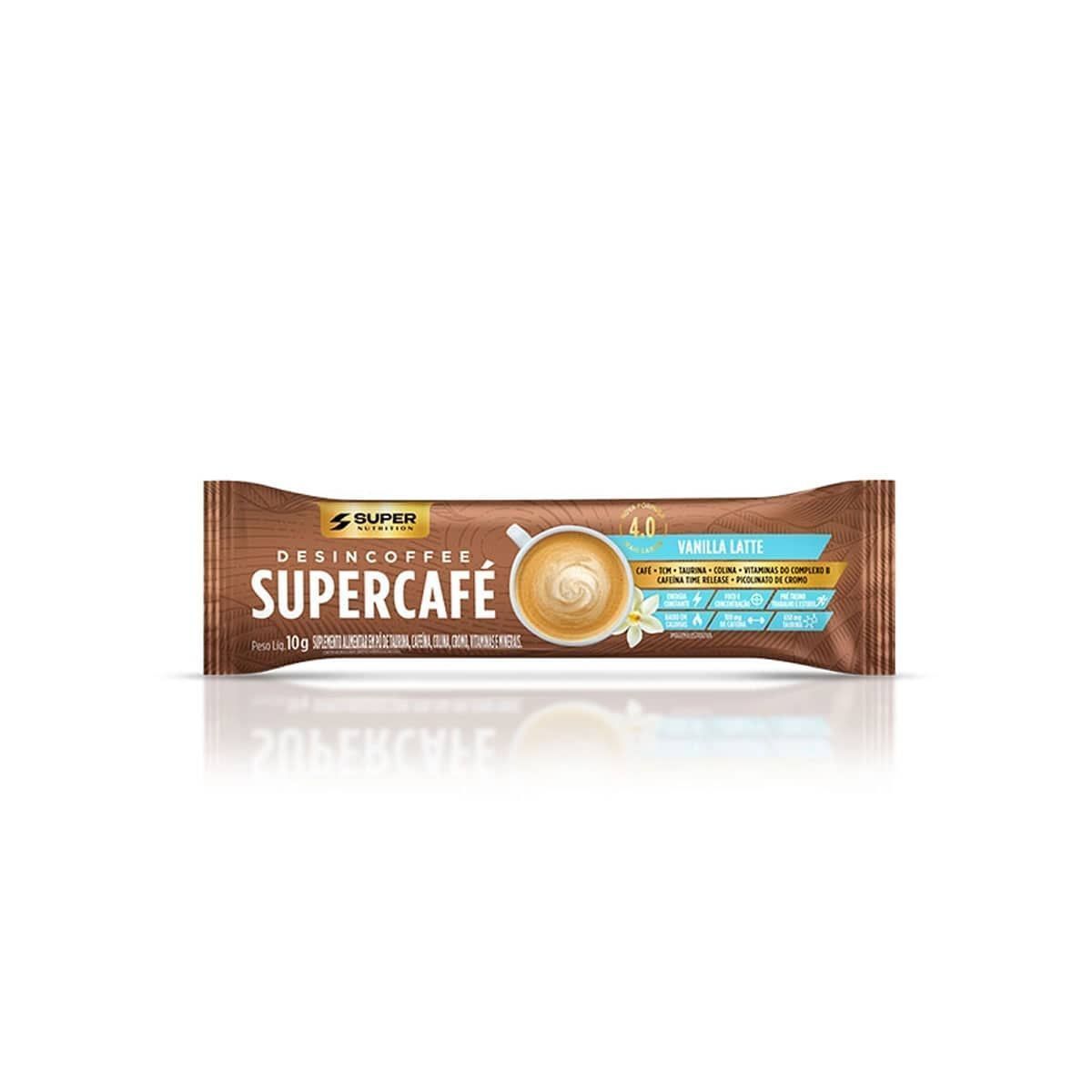 Supercaf� - 1 Sach� 10g Vanilla Latte - Desinch�