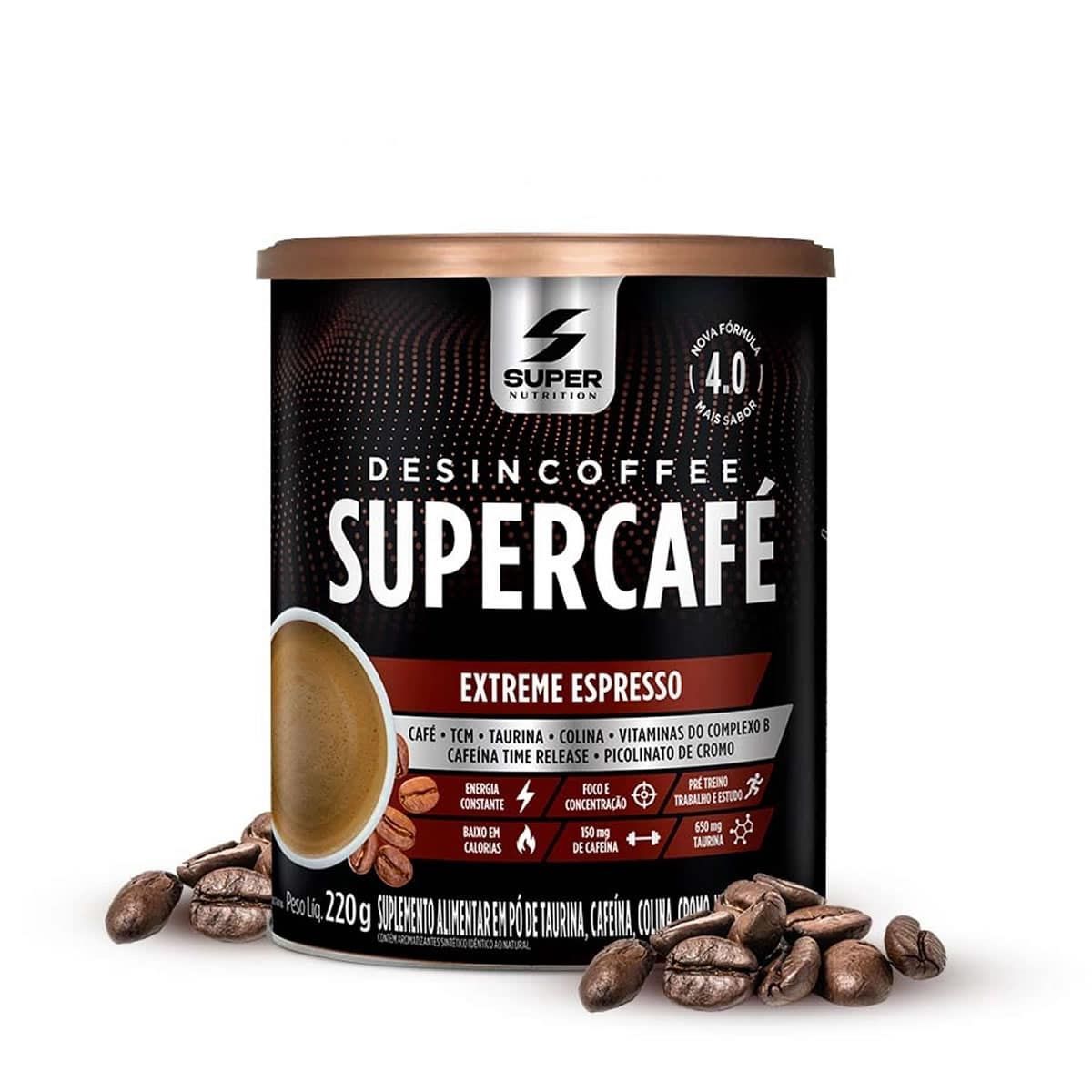 Supercaf� - 220g Caf� Espresso - Desinch�