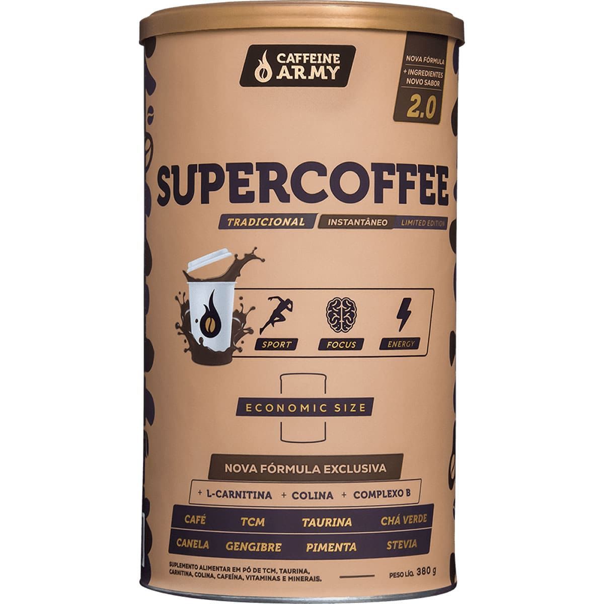 Supercoffee 2.0 Economic Size - 380g  Original - Caffeinearmy