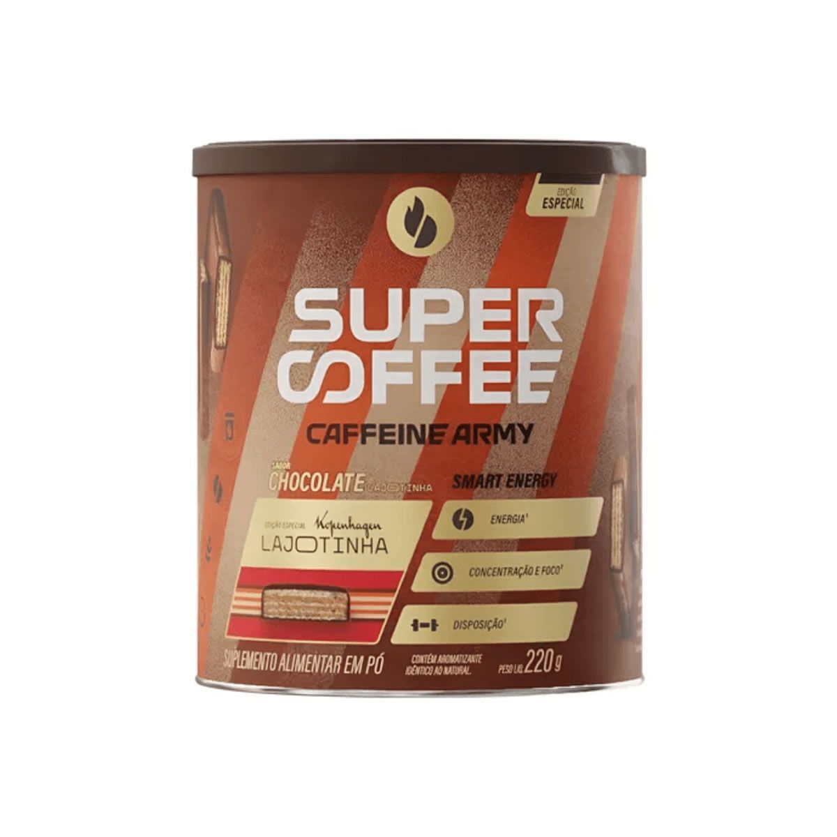Supercoffee - 220g Chocolate Lajotinha Kopenhagen - Caffeine Army