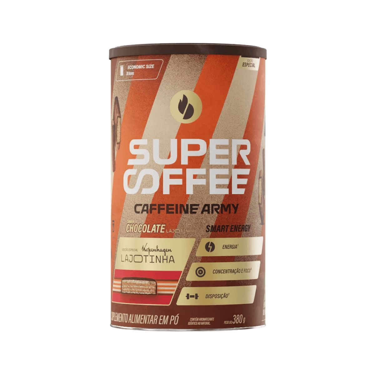 Supercoffee - 380g Chocolate Lajotinha Kopenhagen - Caffeine Army
