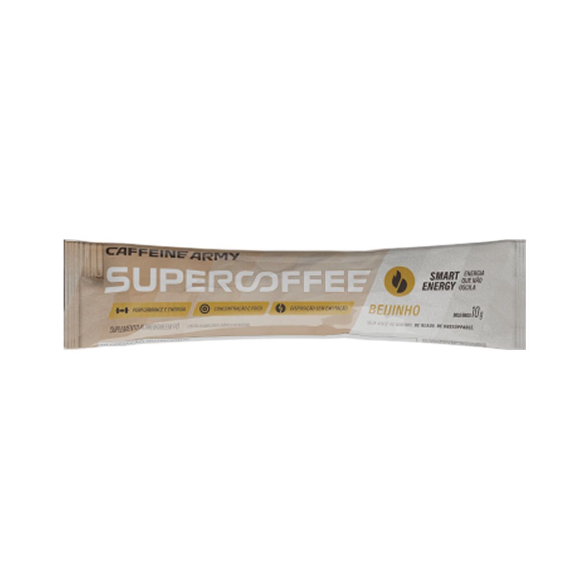 SuperCoffee To Go - 1 Sach� de 10g Beijinho - Caffeine Army