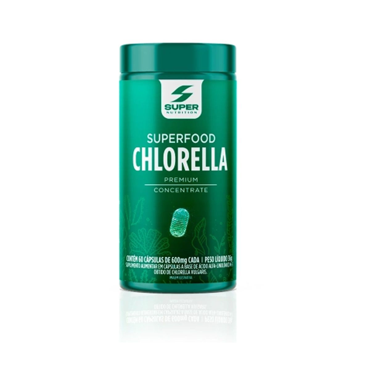 Superfood Chlorella - 60 C�psulas - Desinch�