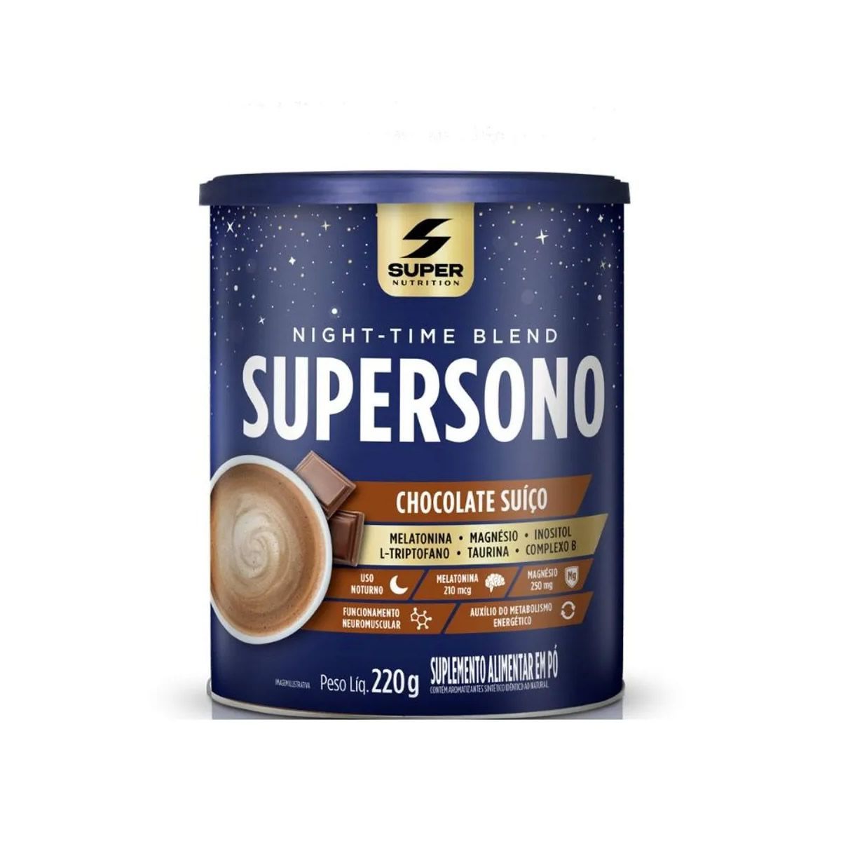 SuperSono - 220g Chocolate Su��o - Desinch�*** Data Venc. 12/06/2027