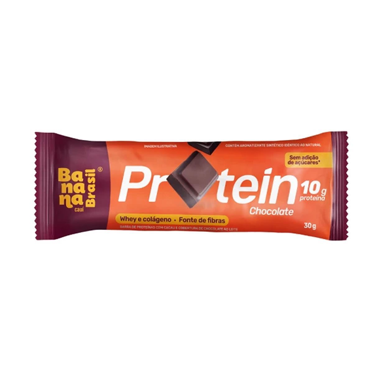 Supino Protein - 1 Unidade 30g Chocolate - Banana Brasil