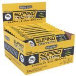Supino Protein - 12 Unidades 30g Baunilha com Crispies - Banana Brasil