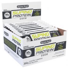 Supino Protein - 12 Unidades 30g Coco - Banana Brasil
