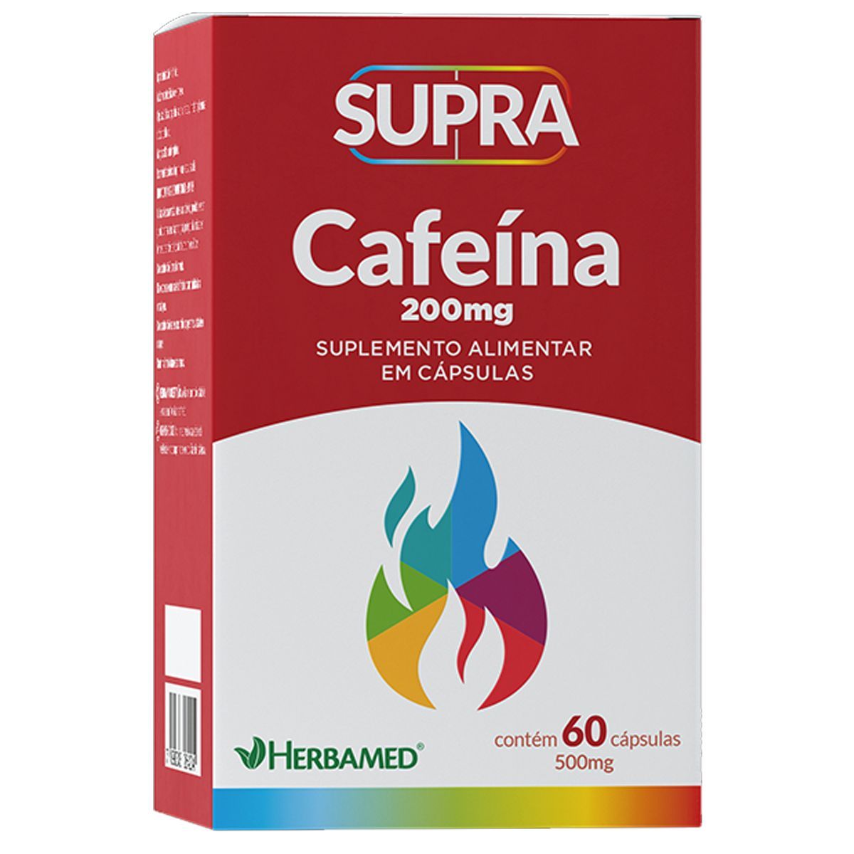 Supra Cafeina - 200mg 60 C�psulas - Herbamed