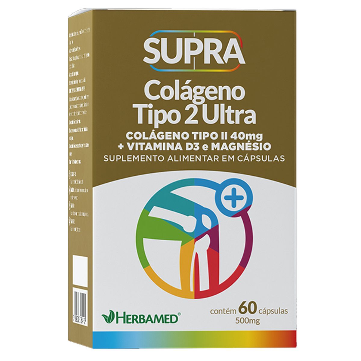 Supra Col�geno Tipo 2 Ultra - 40mg 60 C�psulas - Herbamed