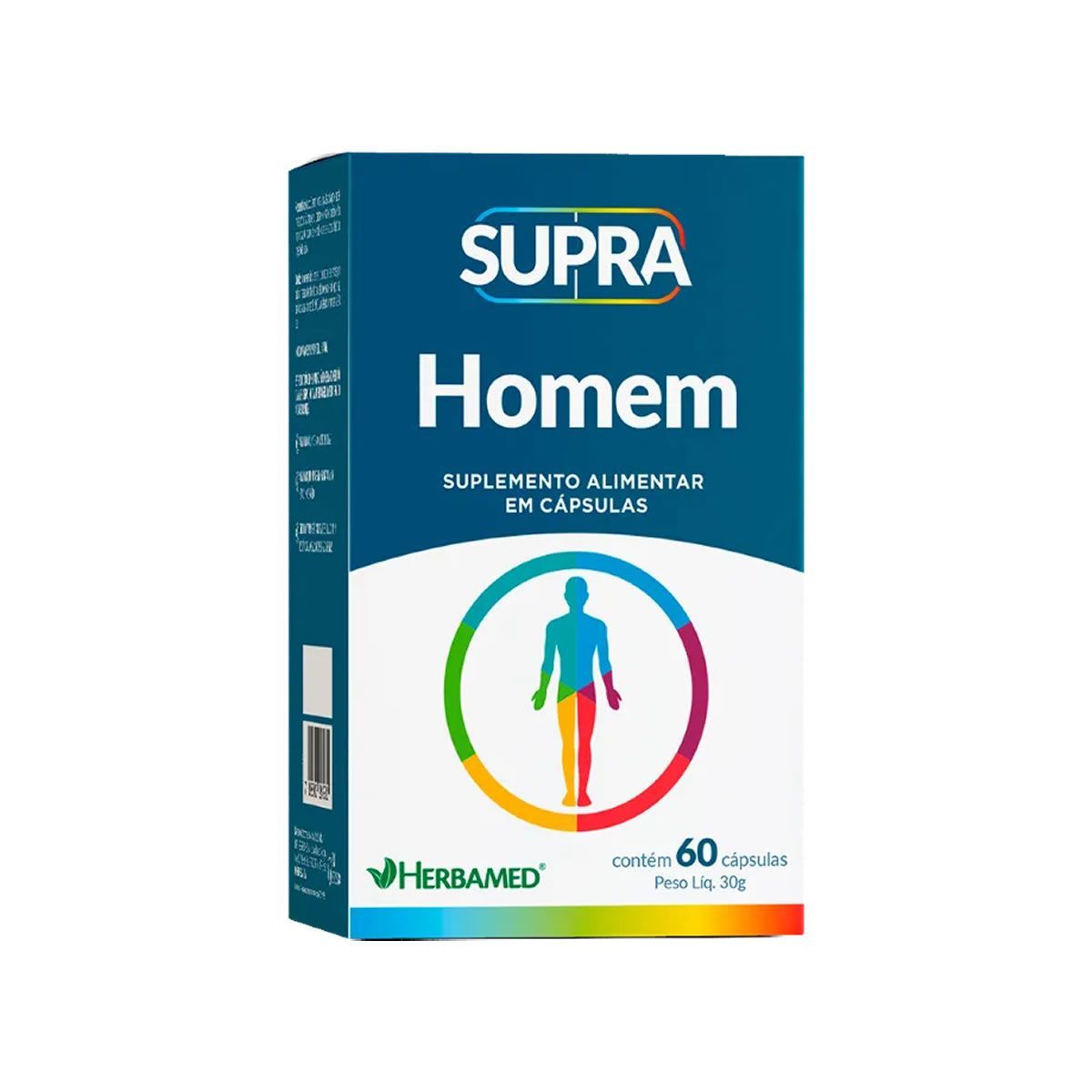 Supra Homem Polivitam�nico - 60 C�psulas - Herbamed