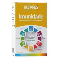 Supra Imunidade Polivitam�nico Com Pr�polis -  60 C�psulas - Herbamed