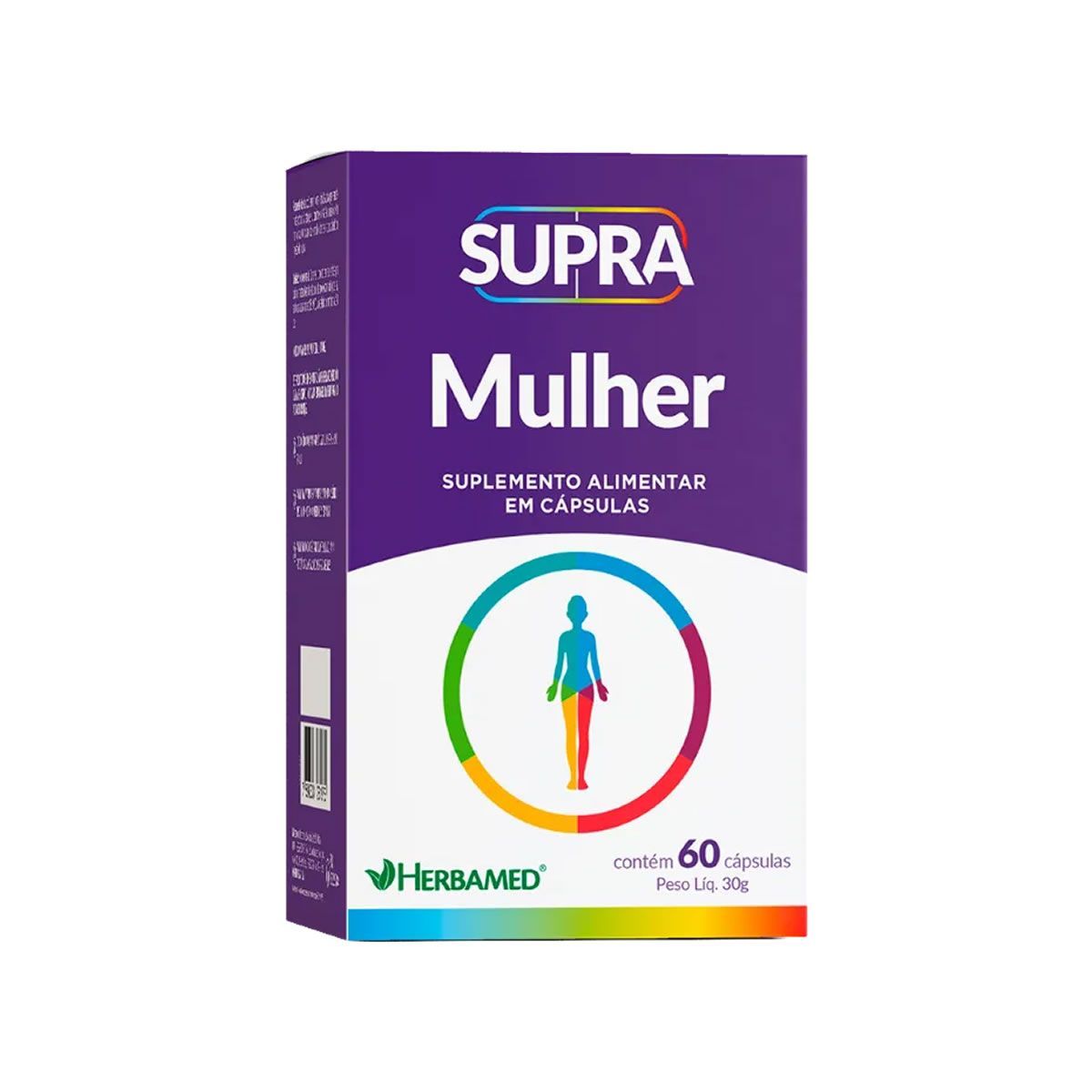 Supra Mulher Polivitam�nico - 60 C�psulas - Herbamed