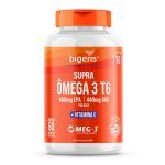 Supra �mega 3 TG + Vitamina E - 60 C�psulas - Bigens