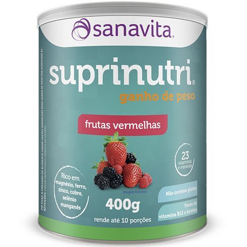 Suprinutri - 400g Frutas Vermelhas - Sanavita