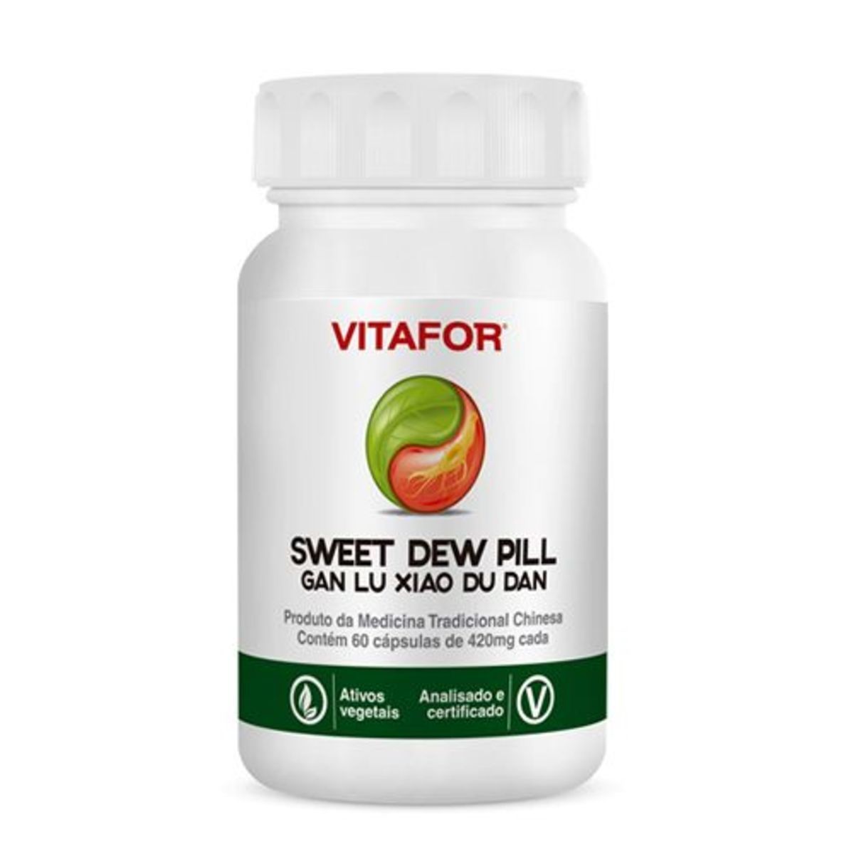Sweet Dew Pill (Gan Lu Xiao Du Dan) - 60 C�psulas - Vitafor*** Data Venc. 30/09/2020