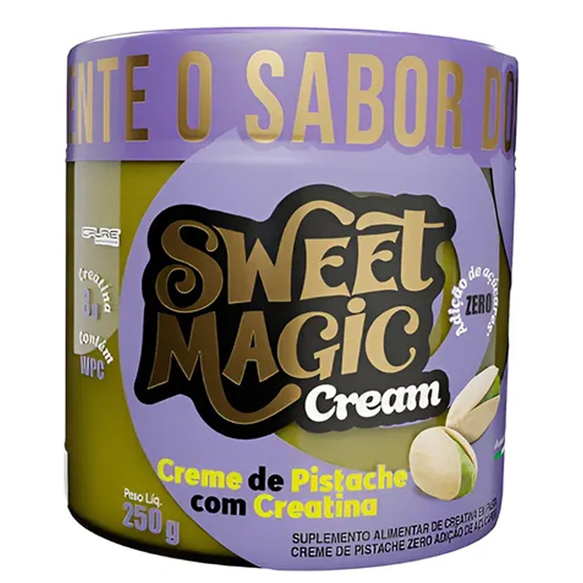 Sweet Magic Cream - 250g Creme de Pistache com Creatina - Canibal