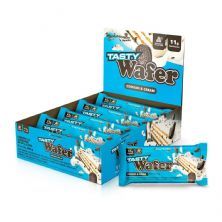 Tasty Wafer - 12 Unidades 50g Cookies & Cream - Adaptogen