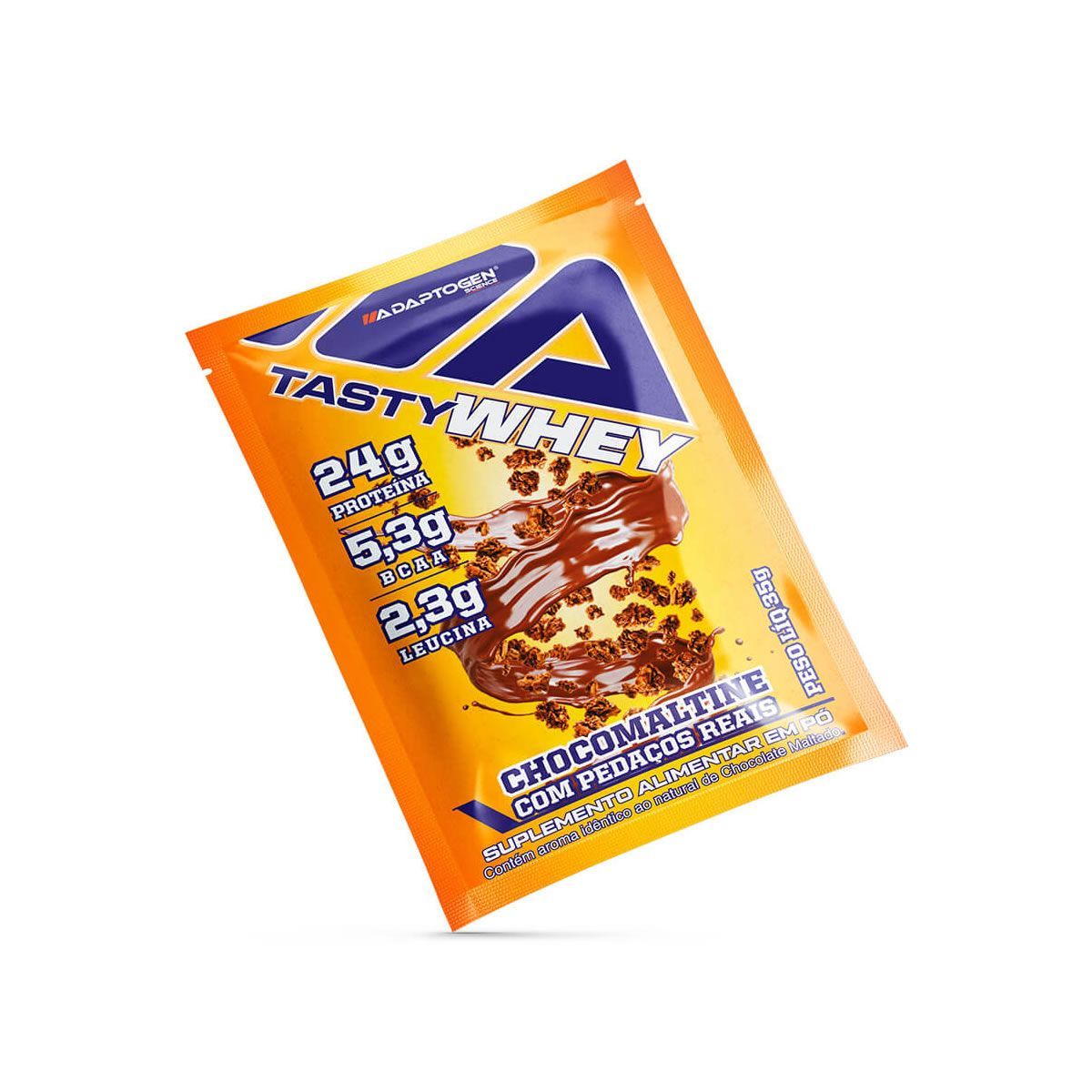 Tasty Whey 3W - 1 Sach� 34g Chocomaltine - Adaptogen