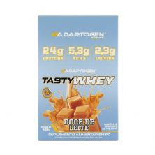 Tasty Whey 3W - 12 Sach�s 34g Doce de Leite - Adaptogen