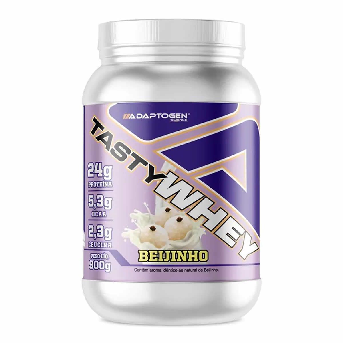 Tasty Whey 3W - 900g Beijinho - Adaptogen