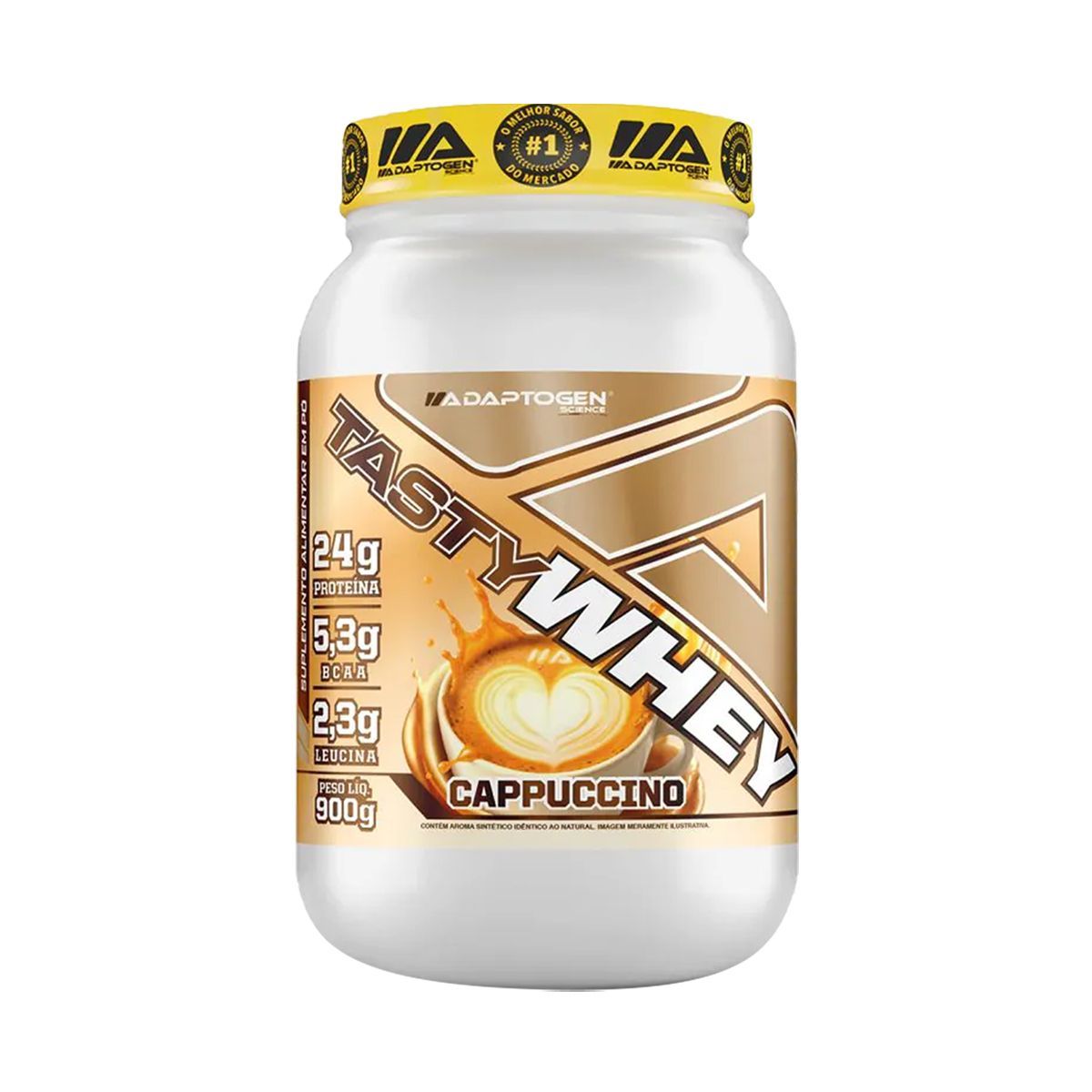 Tasty Whey 3W - 900g Cappuccino - Adaptogen