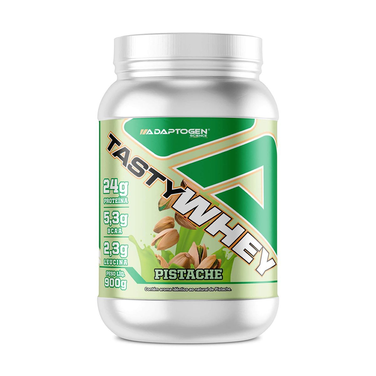 Tasty Whey 3W - 900g Pistache - Adaptogen