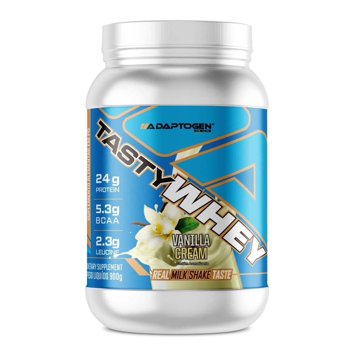 Tasty Whey 3W - 900g Vanilla Cream - Adaptogen