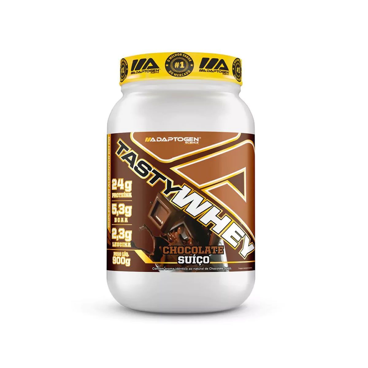 Tasty Whey - 900g Chocolate Su��o - Adaptogen