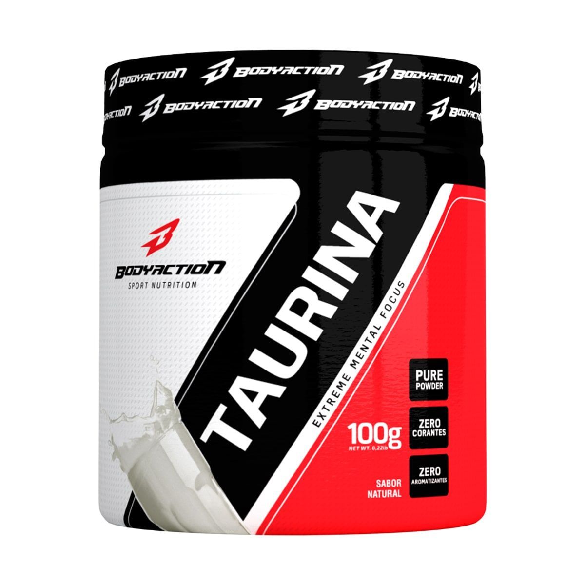 Taurina - 100g Natural - BodyAction