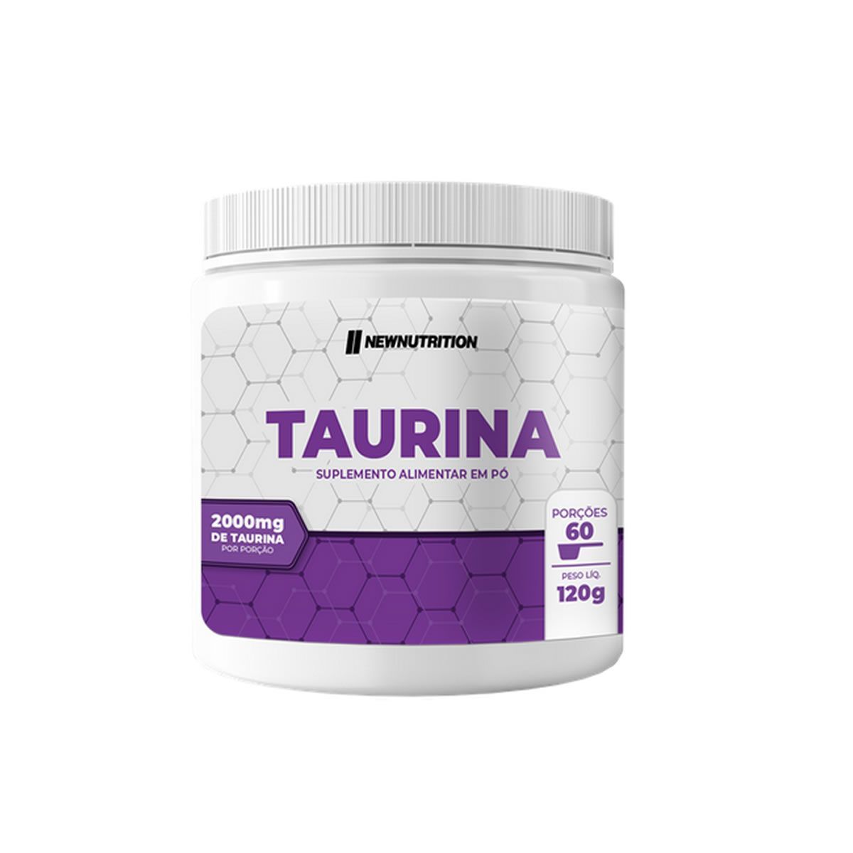Taurina - 120g Sem Sabor - NewNutrition***LR*** Data Venc. 30/12/2026