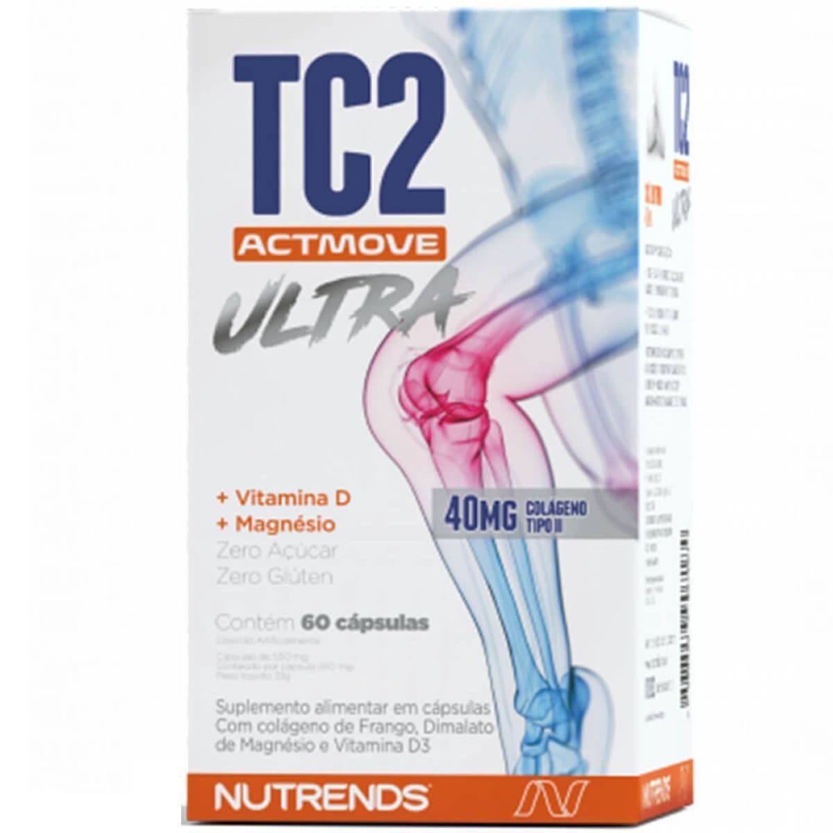 TC2 Col�geno Tipo II  Ultra Actmove 550mg - 60 C�spulas - Nutrends