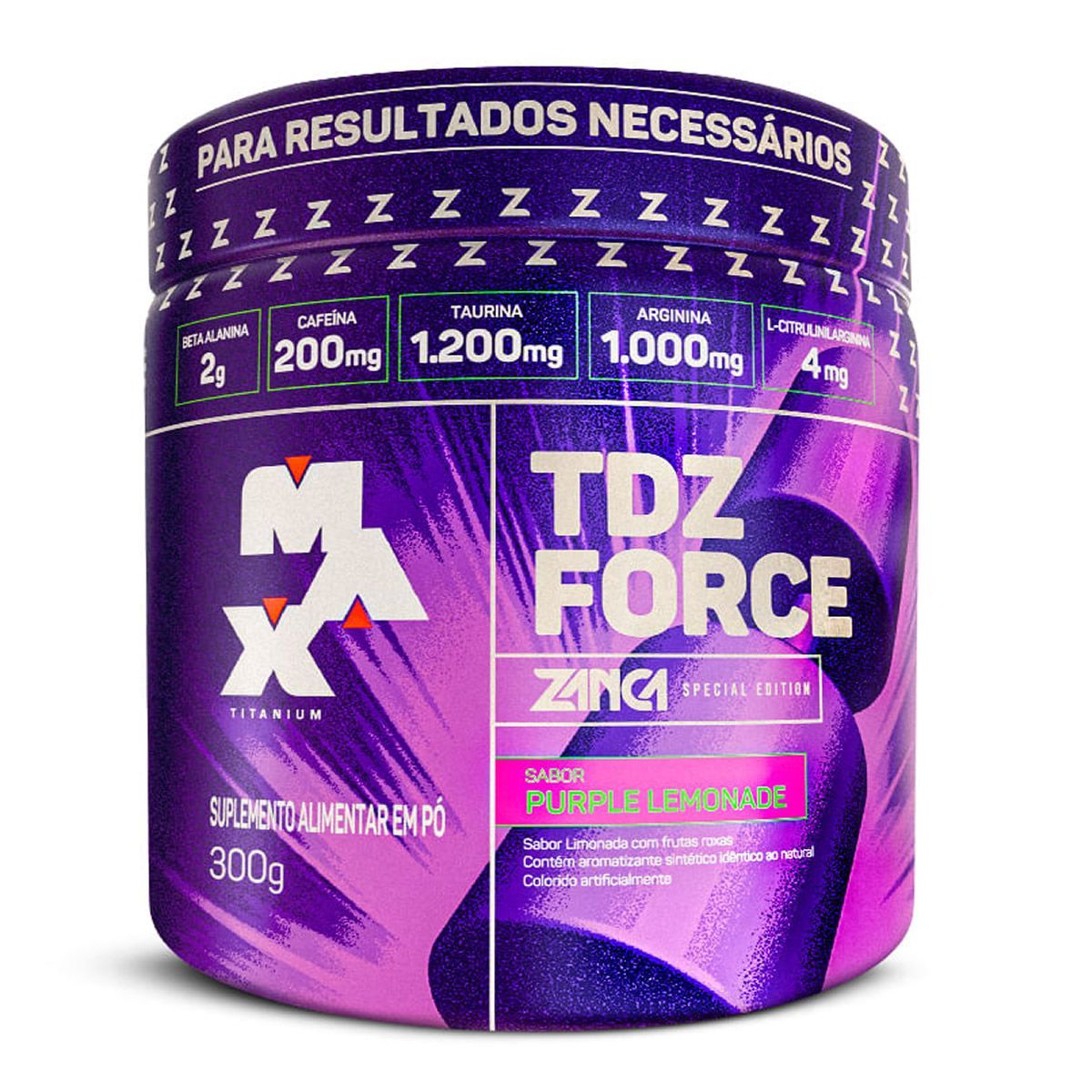 Tdz Force Zanca Special Edition - 300g Purple Lemonade - Max Titanium