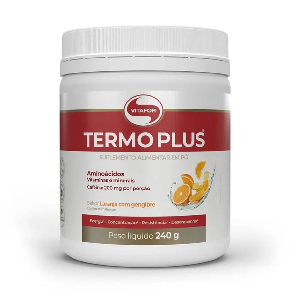 Termo Plus - 240g Laranja com Gengibre - Vitafor