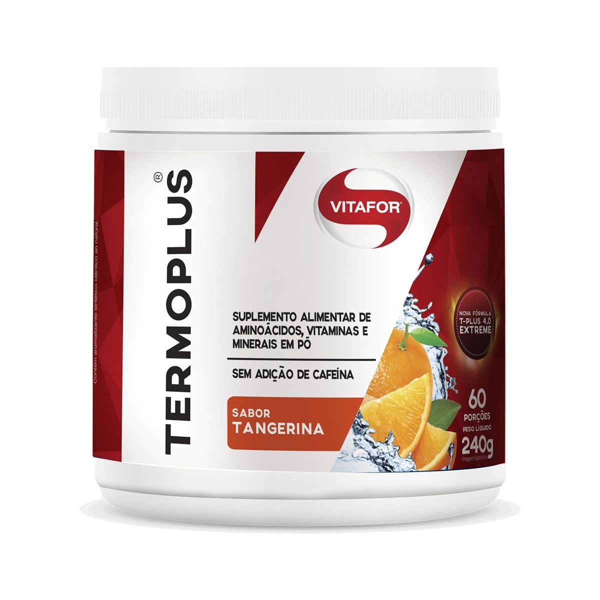 Termo Plus - 240g Tangerina - Vitafor
