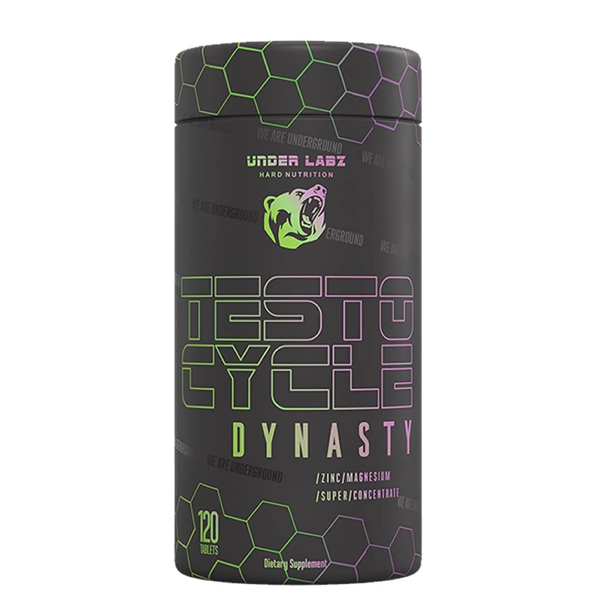 Testo Cycle Dynasty - 120 Tabletes - Under Labz*** Data Venc. 28/02/2025